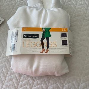 White leggings NWT.